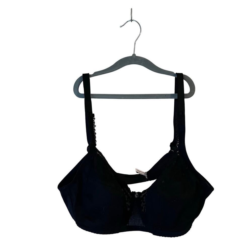 Chantelle Women’s Soft Cup Bra Lace T Shirt Bra Triangle Black Medium